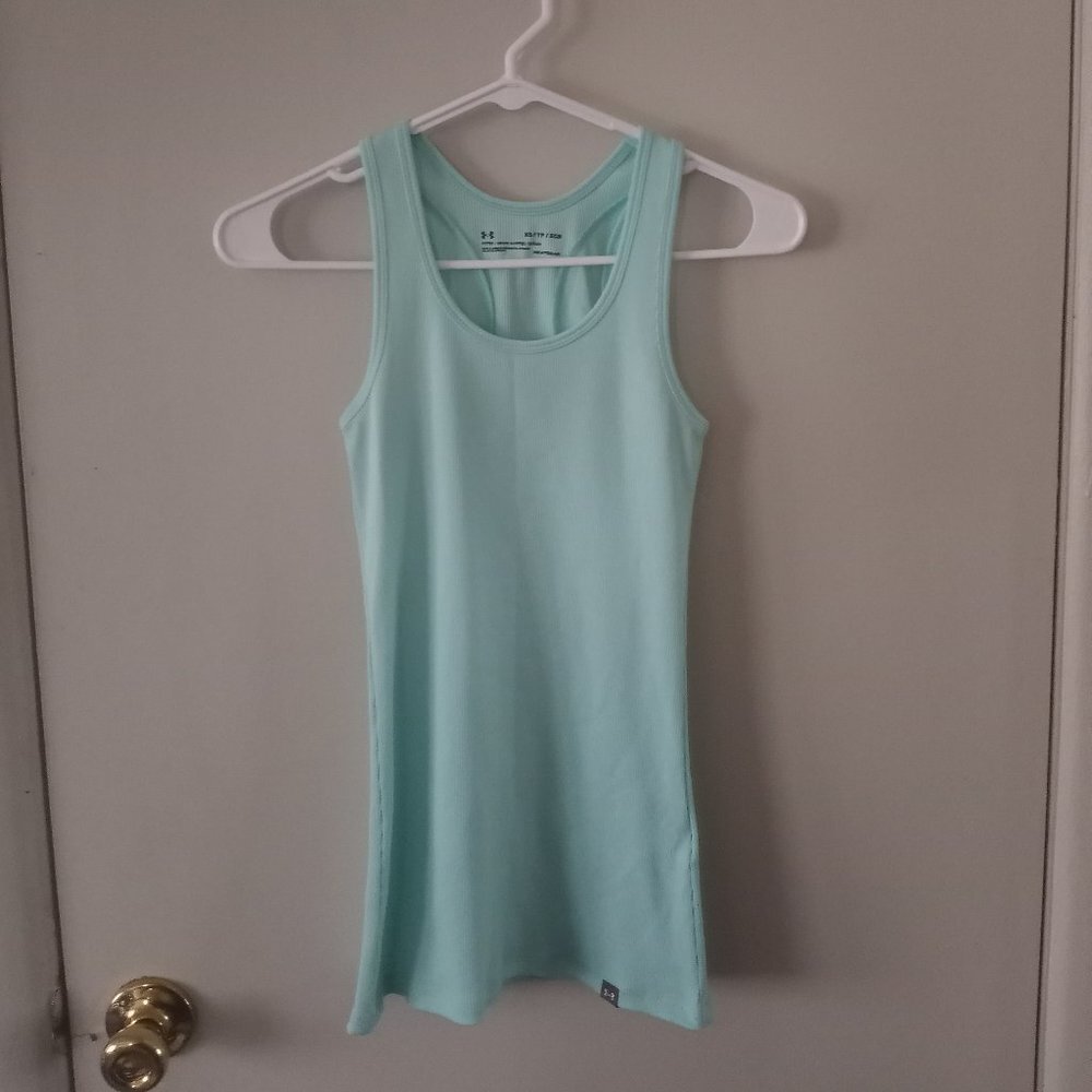 Under Armour Mint Ribbed Tank Top
